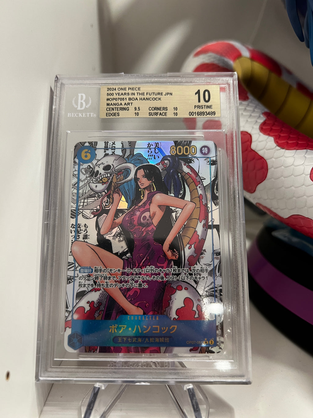 One Piece TCG Manga Boa Hancock Beckett 10