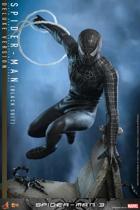 Hot Toys Spider-Man 3 Black Suit Tobey Deluxe Edition