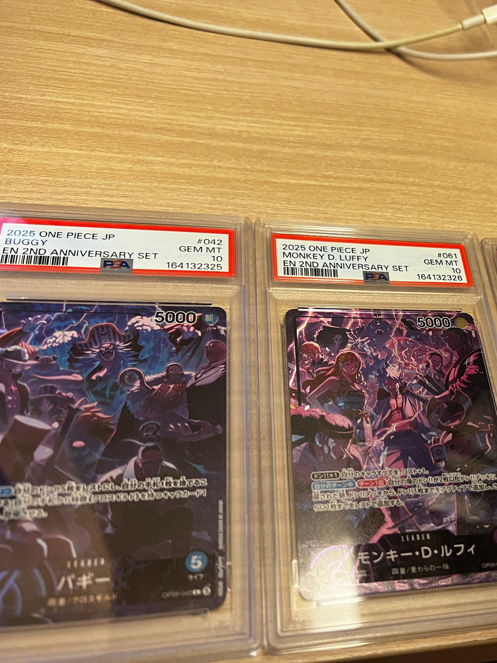 One Piece TCG 2nd Anniversary PSA10