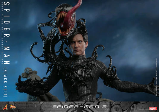 Hot Toys Spider-Man 3 Black Suit Tobey Deluxe Edition