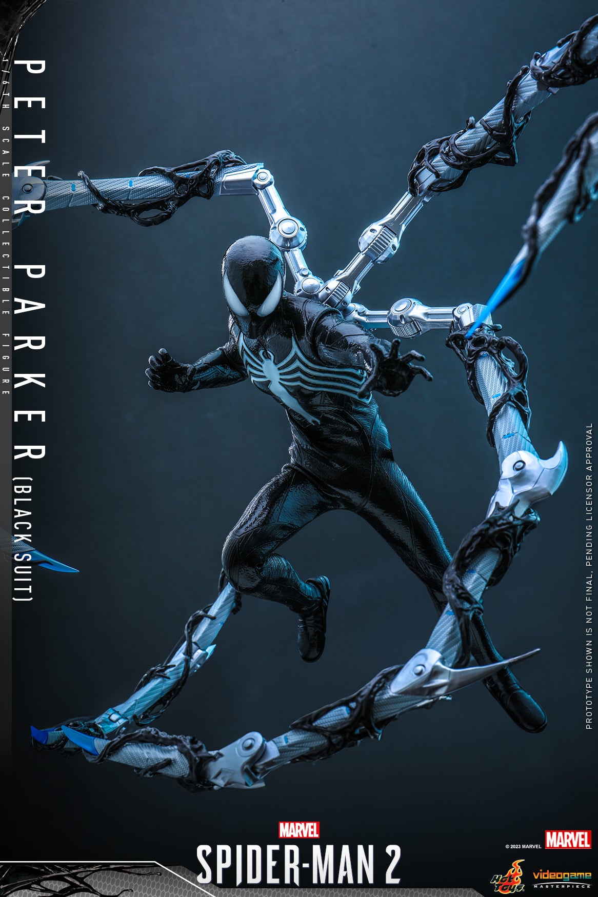Hot Toys PS5 Symbiote Spider-man USED COPY - COMPLETE
