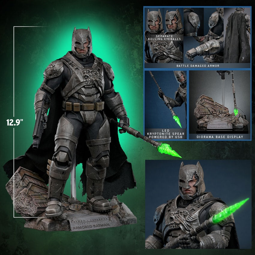 Hot Toys Batman Vs Superman - Armored Batman 2.0 DELUXE EDITION