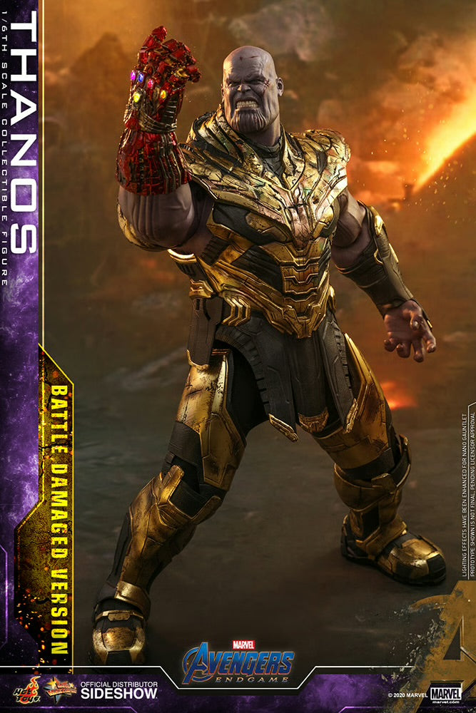 Hot Toys Endgame Thanos Battle Damaged Version