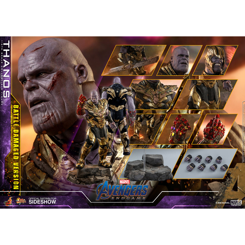 Hot Toys Endgame Thanos Battle Damaged Version