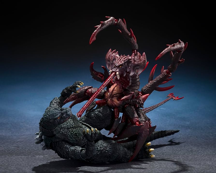 S.H.Monsterarts Godzilla Junior and Destroyah Evolution Set