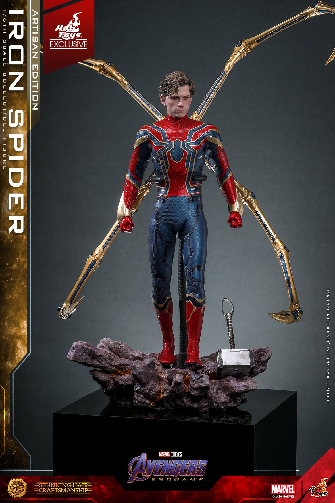Hot Toys Avengers Infinity War Artisan Iron Spider-Man