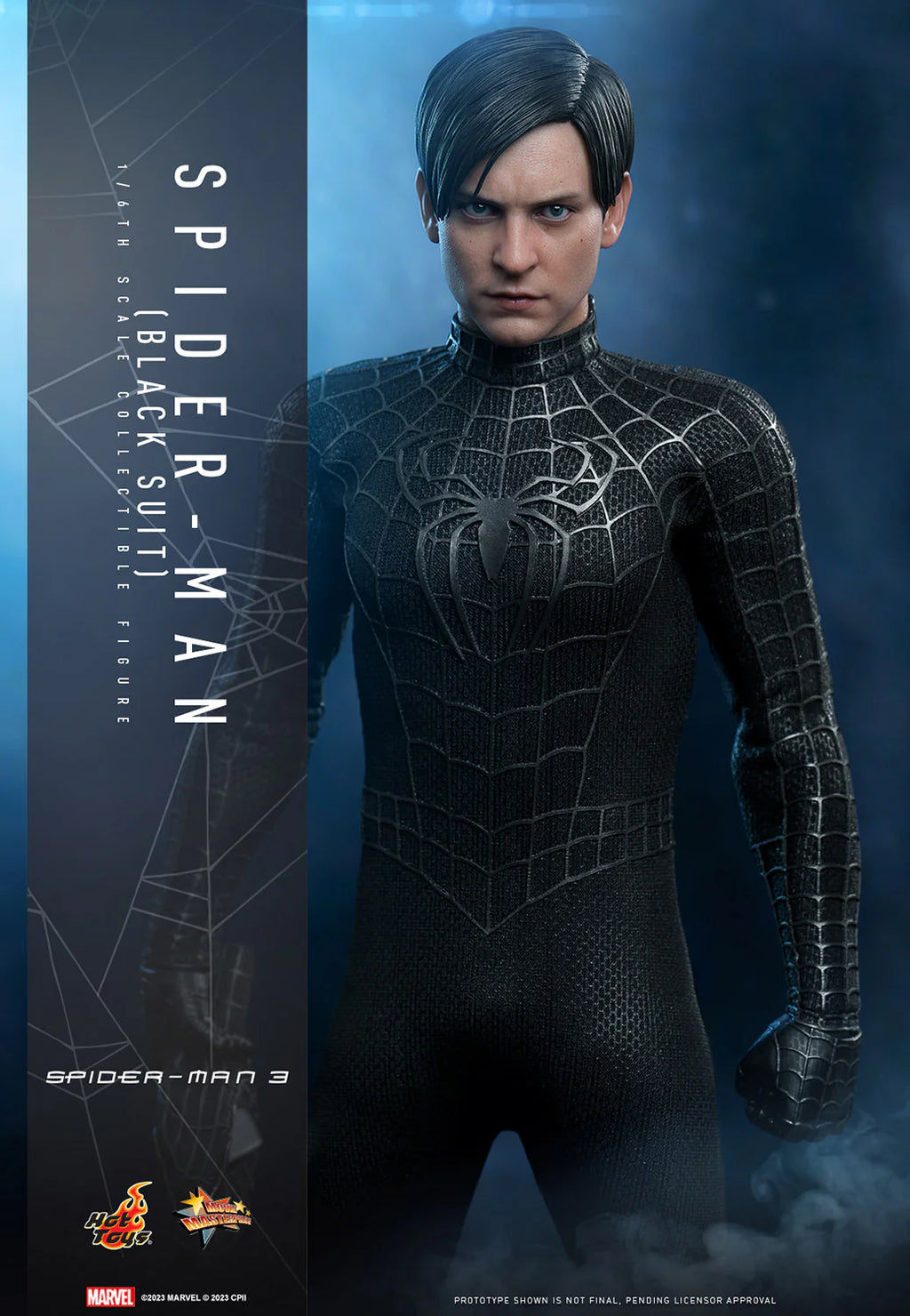 Hot toys Spider-man 3 Tobey Symbiote Suit - USED COPY - COMPLETE