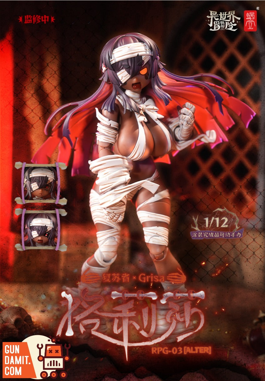 Snail Shell Zombie Girl Grisa Dark Version