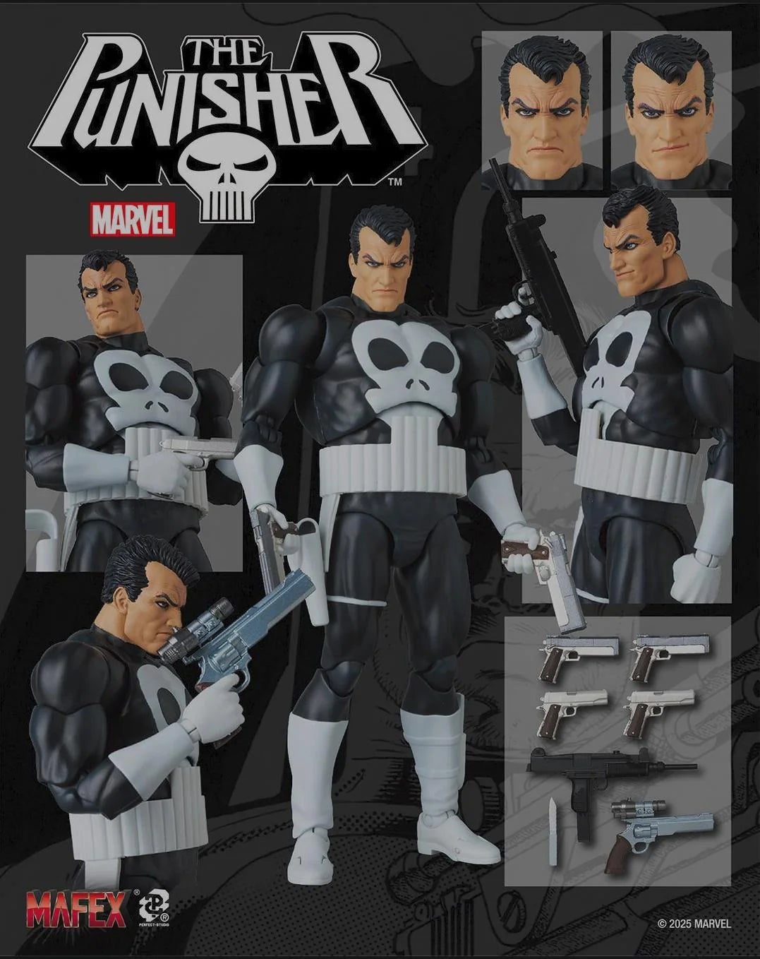 Mafex Marvel’s Punisher Comic Version