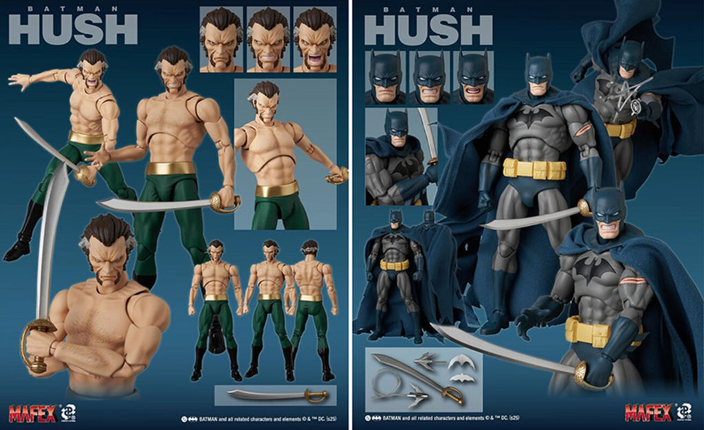 Mafex Batman Hush Battle Damaged Version