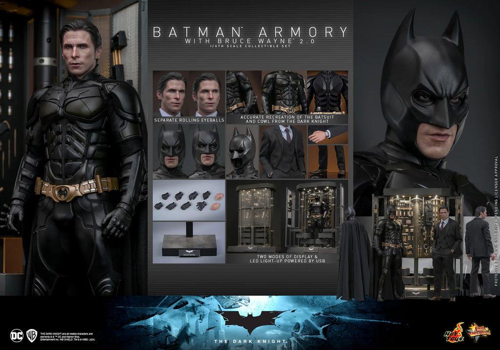 Hot Toys Batman Armory 2.0 The Dark Knight