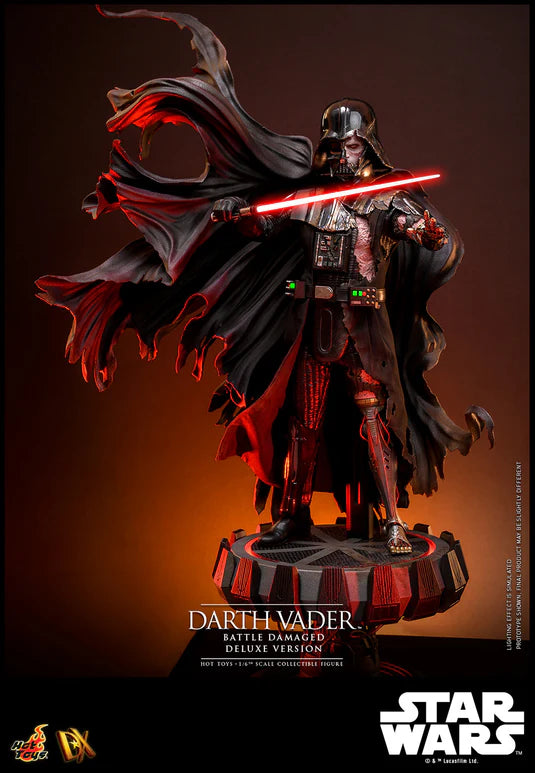 Hot Toys Star Wars Darth Vader Battle Damaged Deluxe Edition