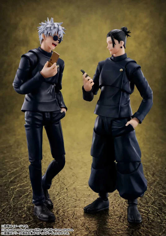 S.H.Figuarts Jujustu Kaisen Gojo and Geto Teen version USED COPIES DUEL SET
