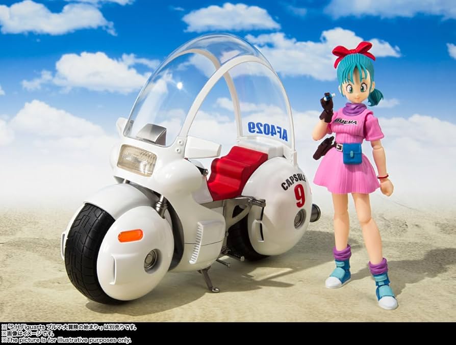 S.H.Figuarts Dragon Ball Bulma and Bike