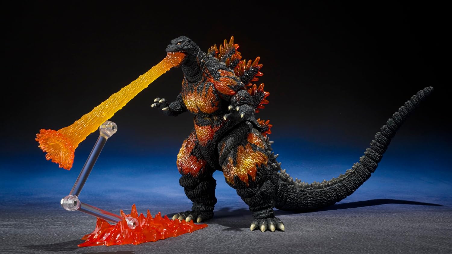 S.H.Monsterarts Burning Godzilla 75 years anniversary version