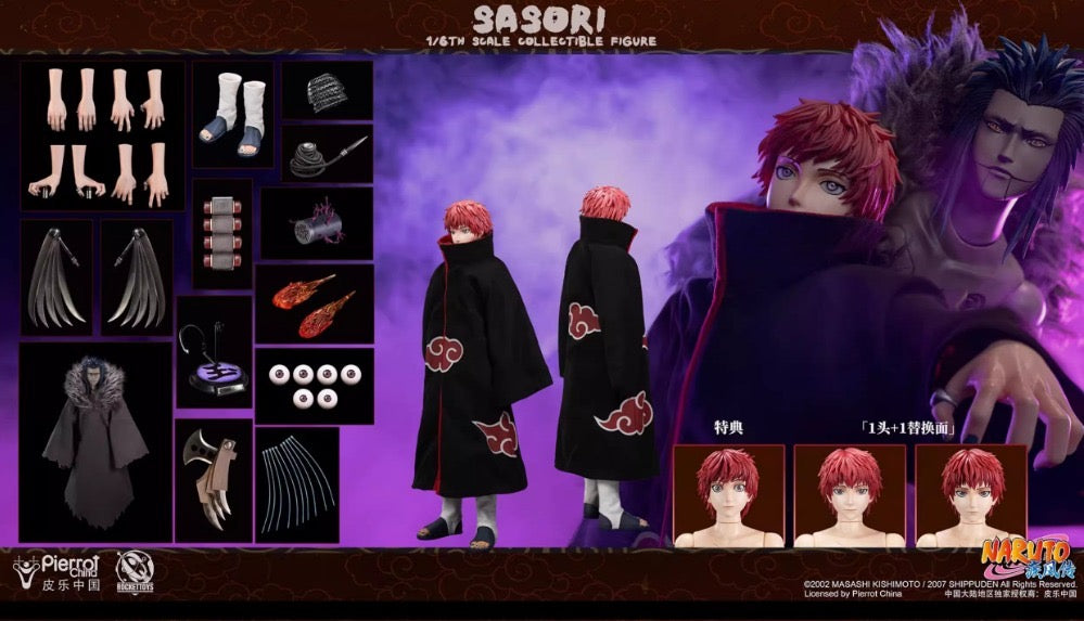 Rocket Toys Naurto Sasori 1/6th scale figure