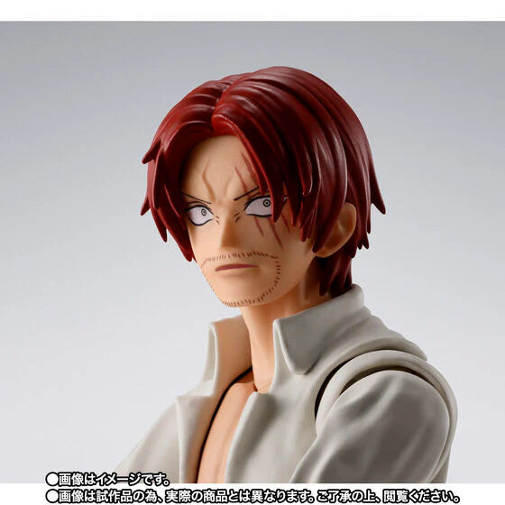 S.H.Figuarts One Piece Red Hair Shanks and Luffy